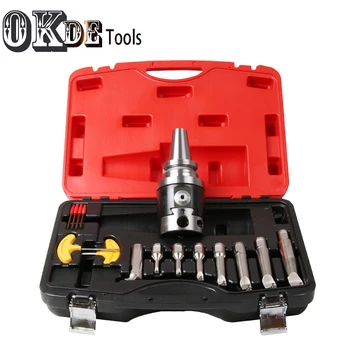 Price High Precision BT30-NBH2084 CNC 0.01 Run Nout Micro Tool With BT Shank NBH2084 System Boring Heads With 8pcs Boring Bar