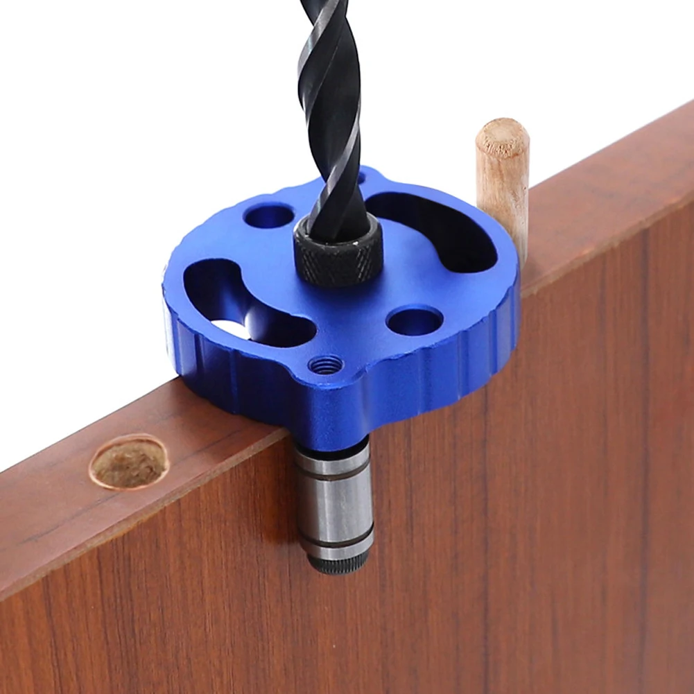

Woodworking Straight Hole Punched Locator Self-Aligning Log Tenon Joint Borehole Locator Building Blocks Center Punch Tool