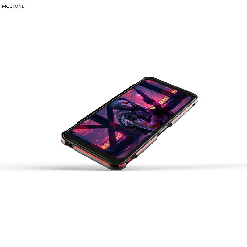 Для zte nubia Red Magic 3 6,65 дюймов рамка роскошный Ультратонкий ударопрочный защитный чехол красный Magic3 алюминиевый бампер чехол