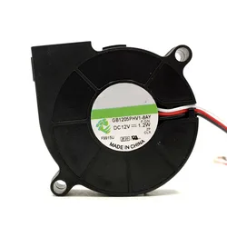 Ventilateur de refroidissement à 3 fils, pour SUNON GB1205PHV1 8AY 5015 DC 12V 1.2W 1.3W 5cm 
