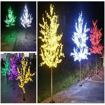 Kunstmatige LEDCherry Blossom Boom nachtlampje Nieuwe jaar Kerst bruiloft Decoratie Verlichting 1.5M ~ 3M LED light bruiloft decoratie Kunstmatige LEDCherry Blossom Boom nachtlampje Nieuwe jaar Kerst bruiloft Decoratie Verlichting 1.5M ~ 3M LED light bruiloft decoratie