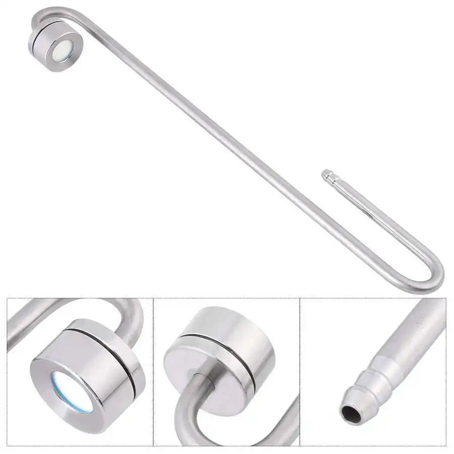 Diffusore CO2 Per Acquari In Acciaio Inox - 350mm, Filtro Ceramico Rimovibile, Silenzioso - Foto 6