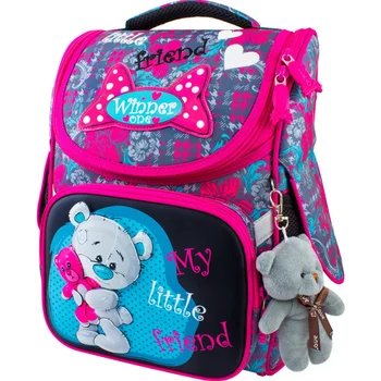 

New Kids Primary School Backpacks Girls Orthopedic Cute Bear Backpack Children School Bags Kids Satchel Knapsack Mochila
