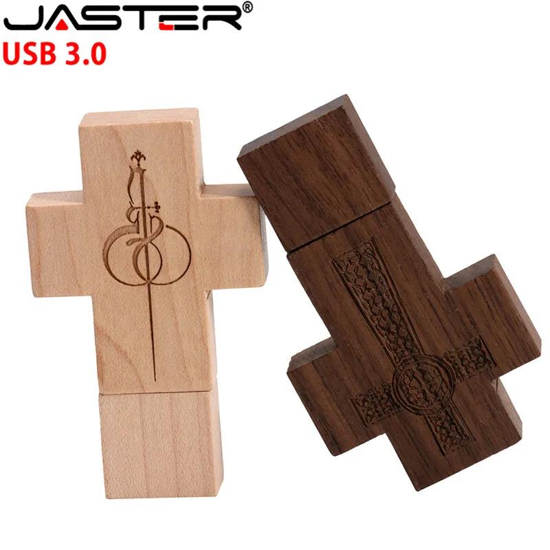 JASTERl usb3.0 maple wood Walnut cross mode 32 Гб usb флешка Флешка 4 ГБ 8 16 Подарочный флешка|USB