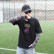 Открытый езда спортивный велосипед ледяной рукав мужчины и женщины рука армейских фанатов антитеррористический камуфляж вискоза Защита от солнца Cu