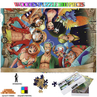 Momemoワンピースパートナー漫画アニメ木製パズル1000ピースのパズルジグソーパズル子供の教育玩具ギフト家の装飾 Puzzles Aliexpress
