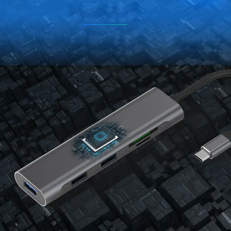 4 в 1 USB C концентратор адаптер ключ для MacBook Air Pro и других типов C ноутбуков