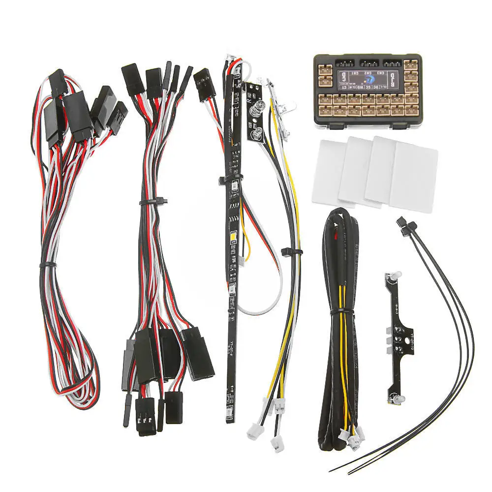 

HG P402 P407 P601 P801 P802 1/10 1/12 Model Car rc led Lamp Set Set