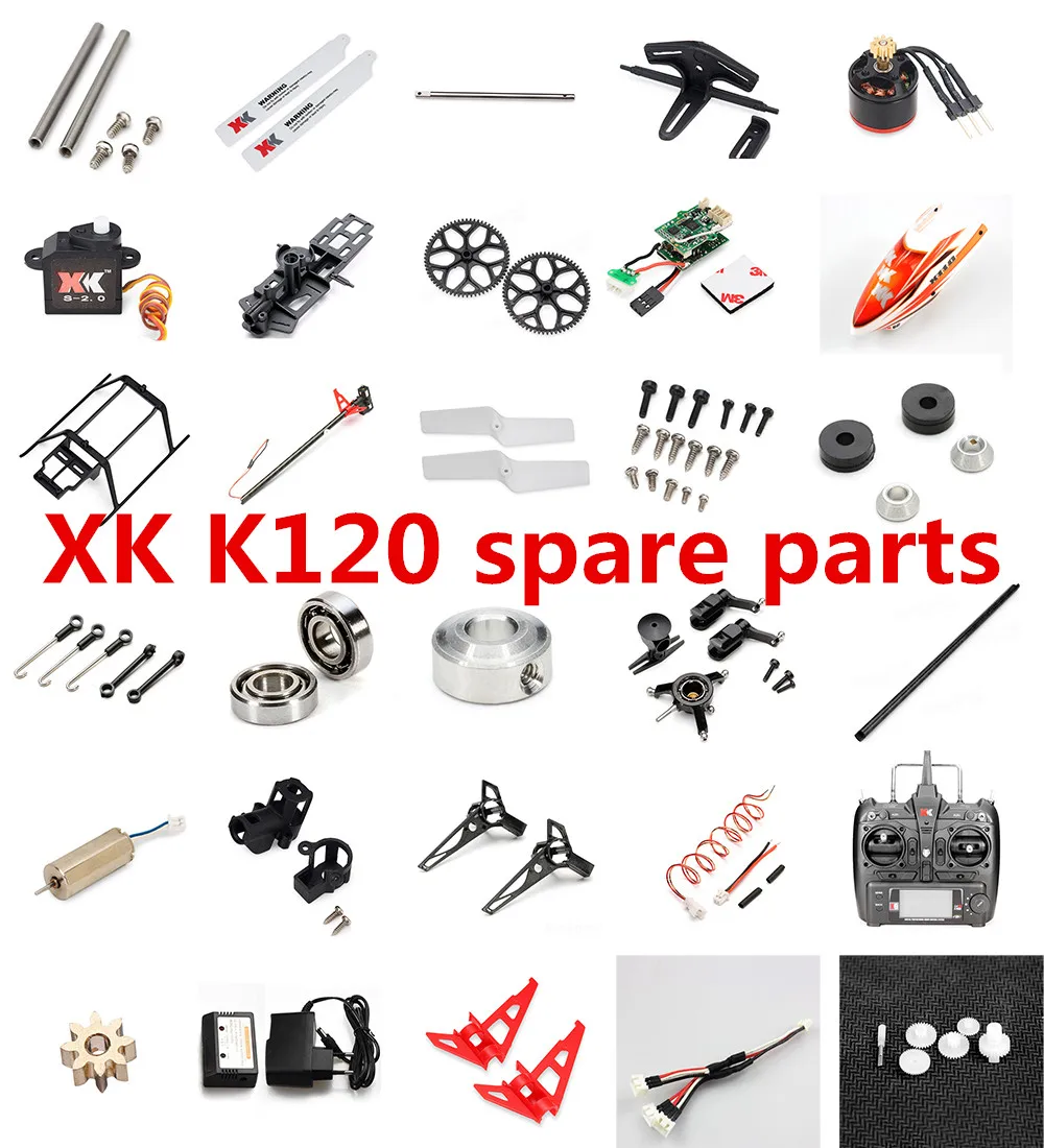 Wltoys XK K120 телефон с ресивером и сервоприемником|Детали аксессуары| |