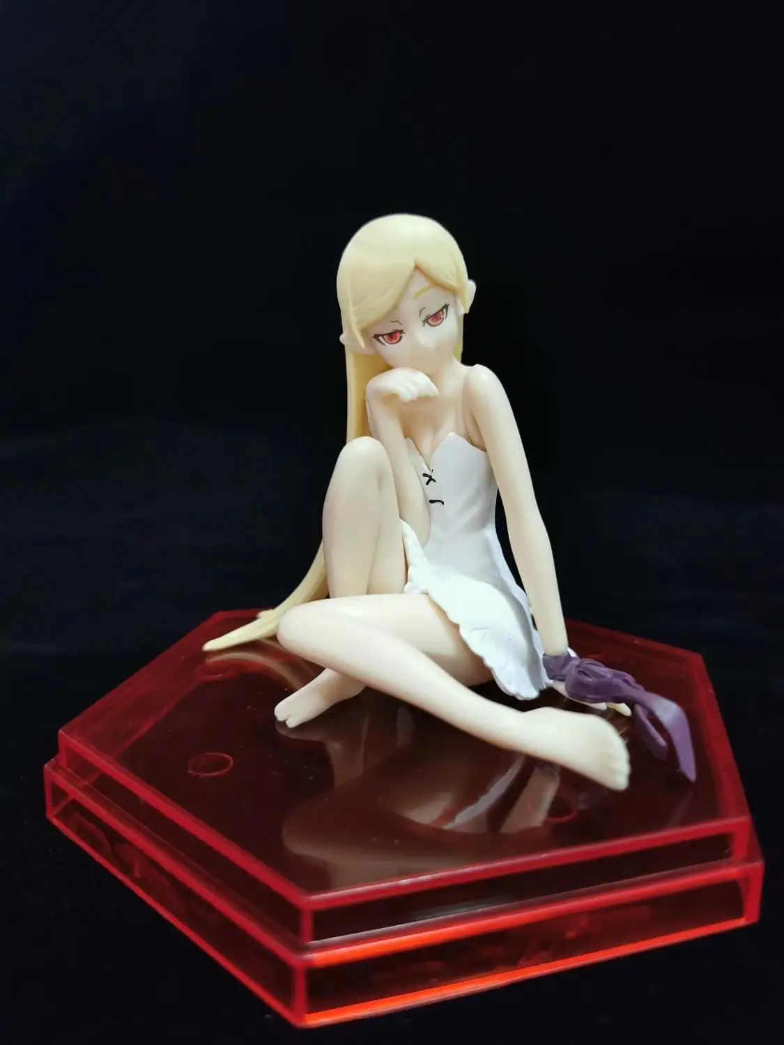 New Oshino Shinobu Statue Comic Anime Story Monogatari Series Sit Sexy Figure Model Toy 4“ | Игрушки и хобби