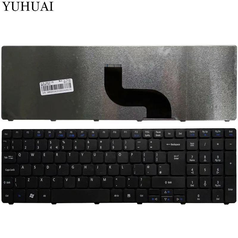  UK laptop keyboard for Acer TRAVELMATE TM 5742G 5742 5742Z 5742ZG 5335 5542 5542G 5735 5735G 5744 5