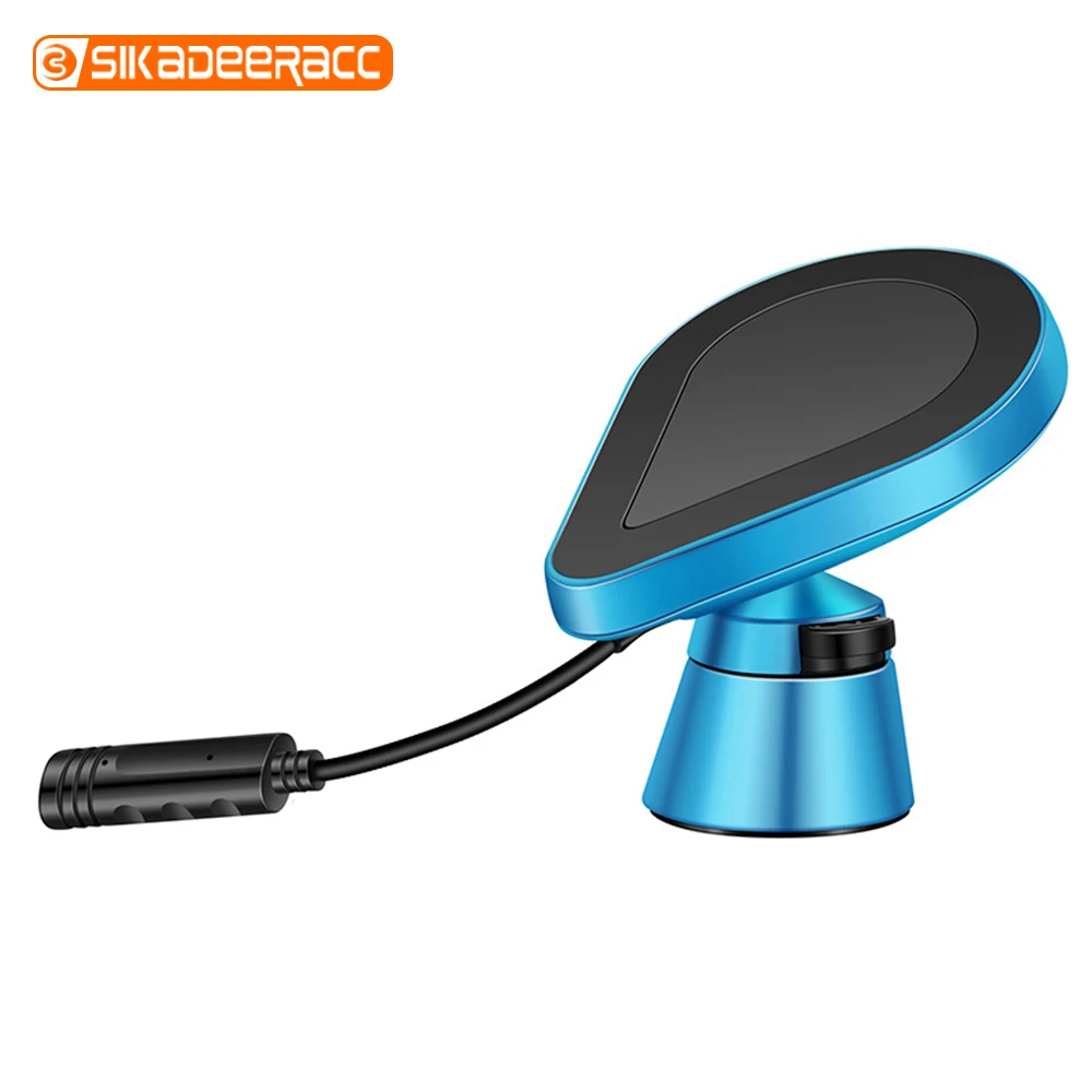 

15W Magnetic Wireless Charging Car Holder Fast Charger For Samsung Galaxy S10 S7 iPhone Xs Max X Mi 9 Air Vent Mount Phone Stand