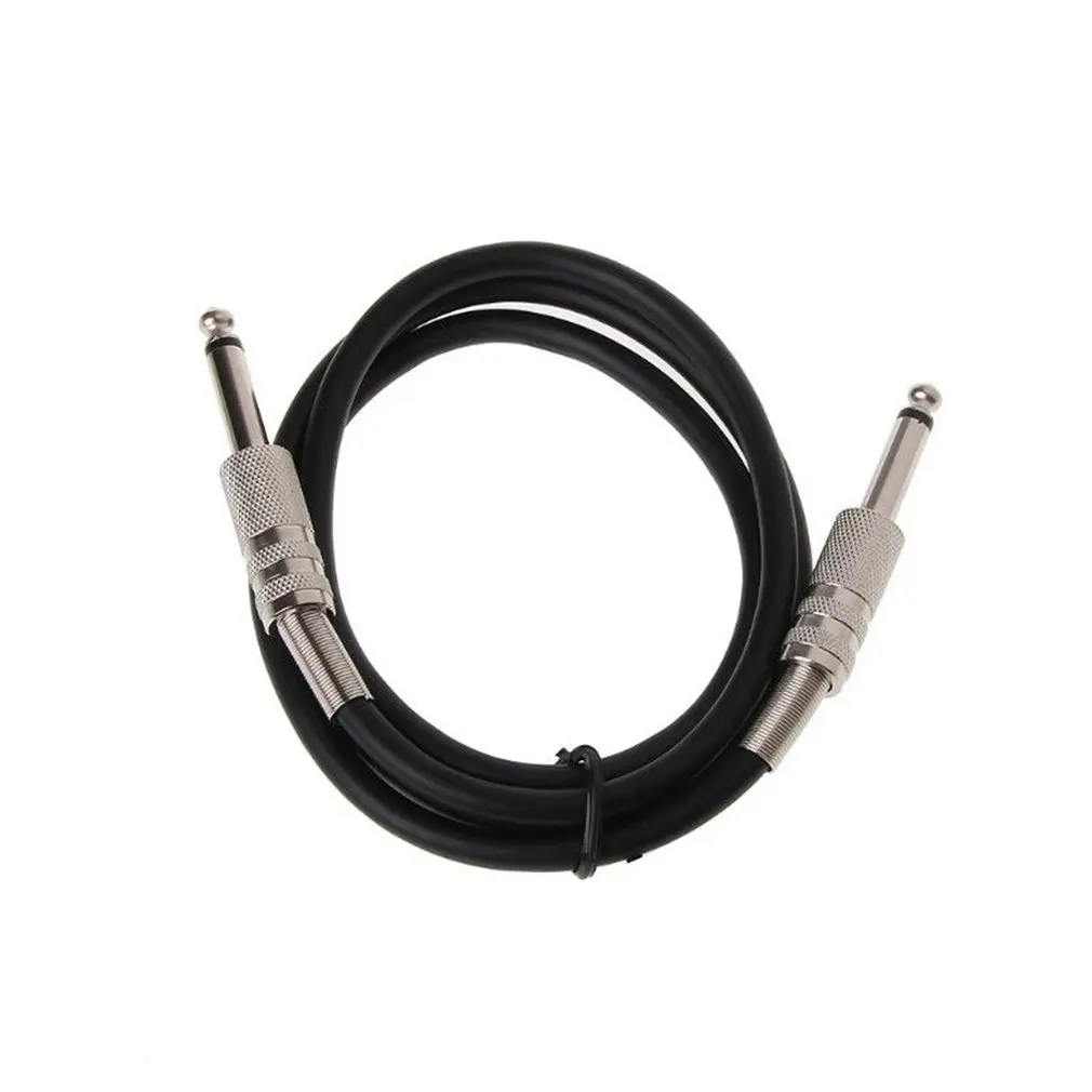 3M/5M/10M Audio Cable 6.35mm Jack Male To Turn Card Cord for Guitar Mixer Amplifier Bass |
