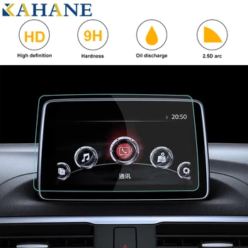 

KAHANE Car Styling Center Console LCD Screen Sticker GPS Navigation Screen Tempered Steel Protective Film FOR Mazda CX-5 17-18