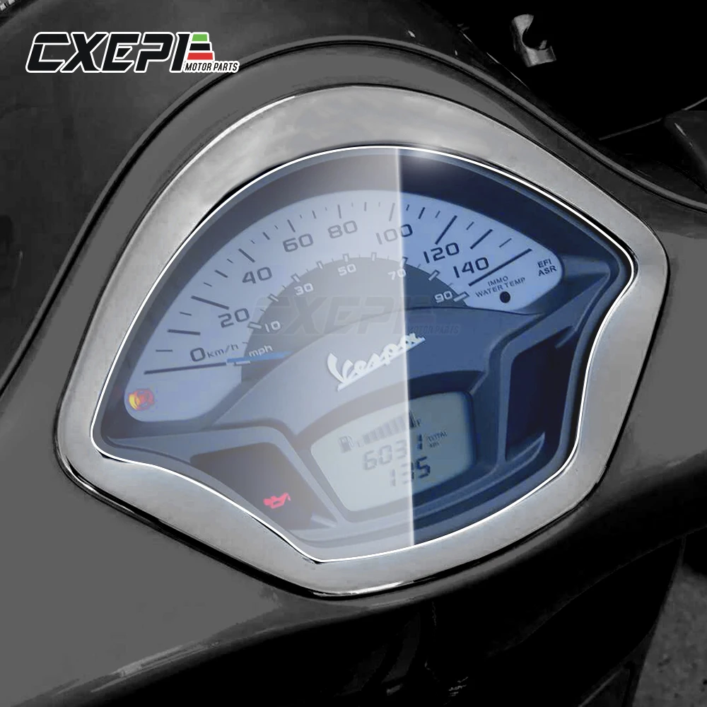 For Vespa vespa gts 2017 2019 Dashboard Cluster Scratch Speedometer Film  Screen Protector Decal Stickers Moto GTS|Covers \u0026 Ornamental Mouldings| -  AliExpress