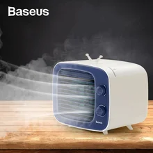 Baseus вентилятор-охладитель воздуха портативный кондиционер увлажнитель воздуха для домашнего офиса Настольный кондиционер вентилятор очищает Вентилятор охлаждения
