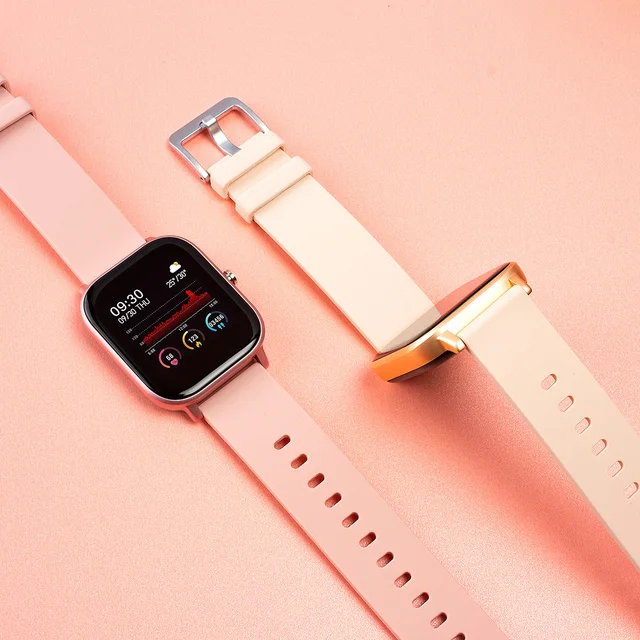 COLMI P8 1.4 inch Smart Watch Men Full Touch Fitness Tracker Blood Pressure Smart Clock Women GTS Smartwatch for Xiaomi 5