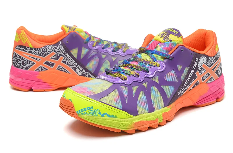 Оригинальные кроссовки Asics Gel-Noosa TRI9, женская обувь, дышащая обувь для бега для женщин, уличные кроссовки для тенниса, женские кроссовки Asics Gel