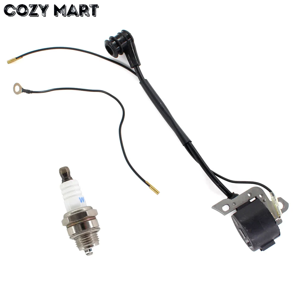 Bobine & bougie Voor Stihl 024 026 028 029 034 036 MS240 MS260 MS290