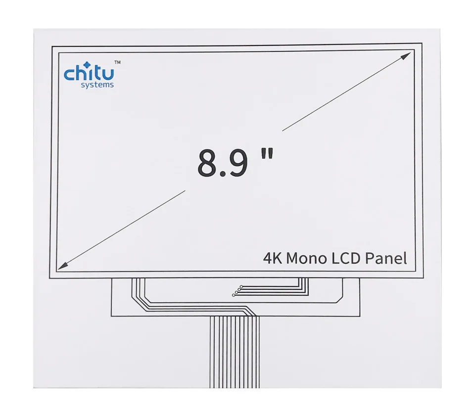PJ089Y2V5 8.9inch Monochrome Mono LCD Screen with Free Protect