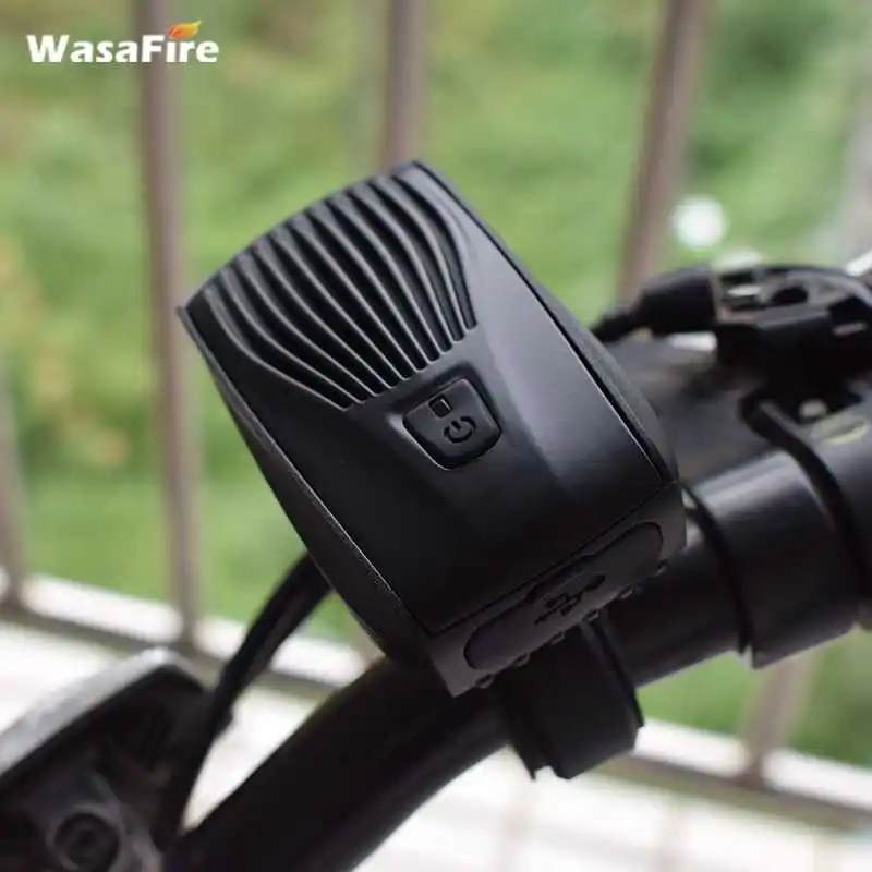 Водонепроницаемый перезаряжаемый велосипедный светильник Wasafire с USB, 5 режимов, велосипедный фонарь, передний велосипедный светильник farol, интеллектуальный светильник luces bicicleta