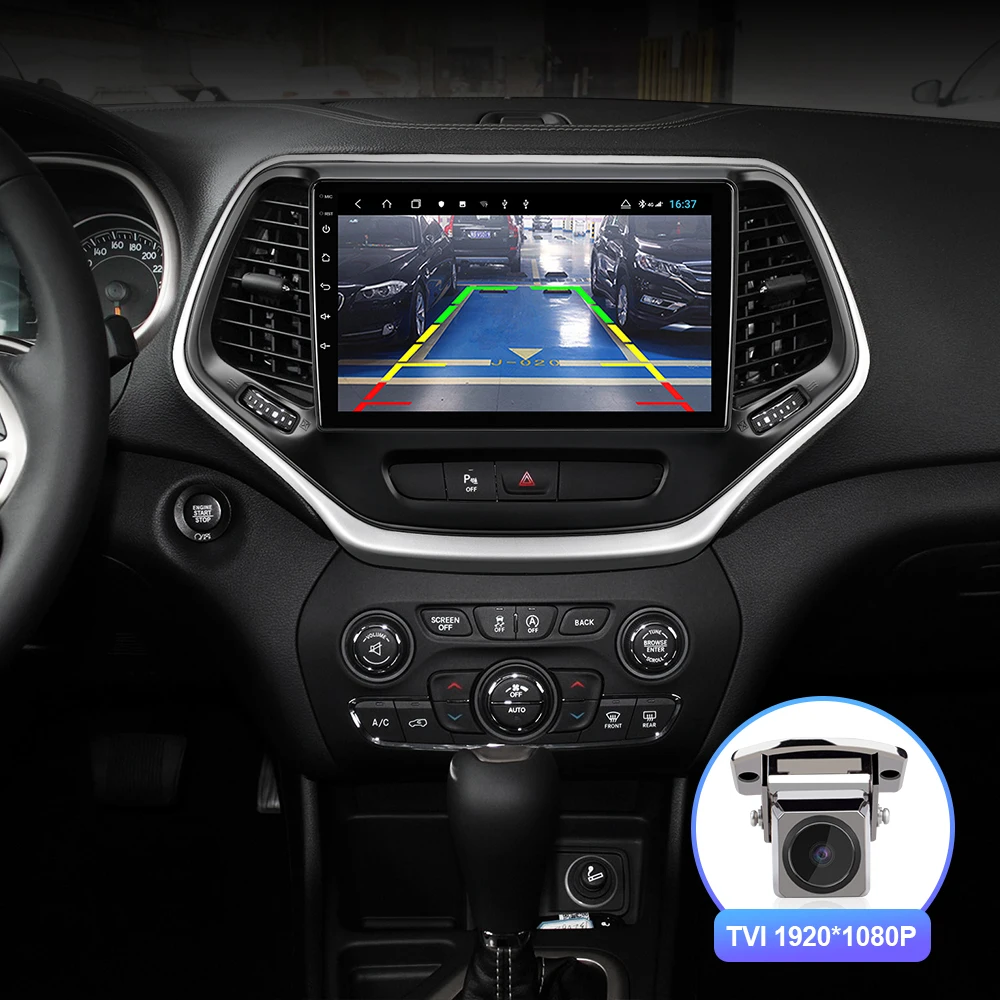 Isudar H53 4G Android 1 Din Auto Radio Für Jeep Cherokee 5 KL 2014-2018 Auto Multimedia GPS Octa co