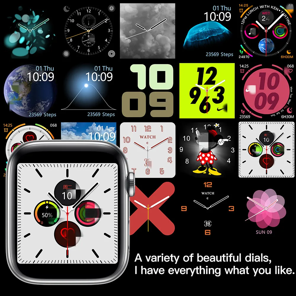 W55 IWO 12 Смарт-часы Android 44 мм часы 5 Смарт-часы в умные часы дистанционное управление часы PK для 1:1 i Watch IWO 7 8 9 10 11