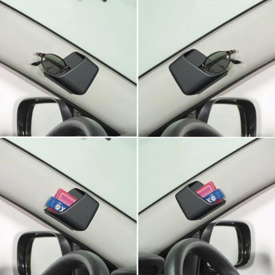 CAR auto Glasses Organizer Storage Box for BMW 330e M235i Compact 520d 518d 428i 530d 130i E60 E36 F30 F30 335is Peugeot 207