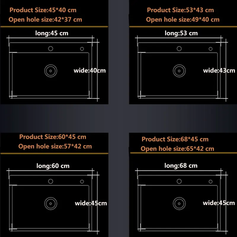 Black single kitchen sink above counter or udermount vegetable washing basin sink kitchen black stainless steel pia black
