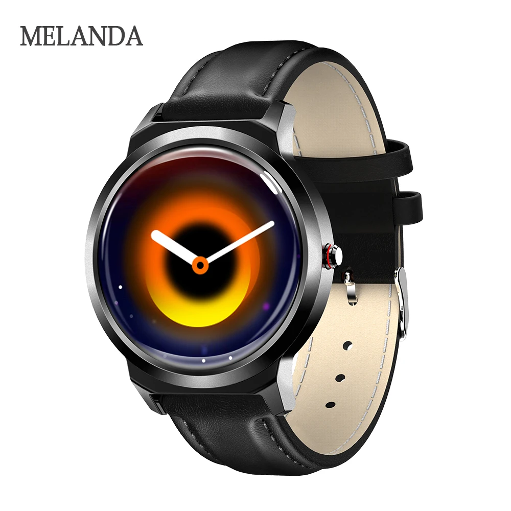 

Melanda Men Sport Smartwatch Full Screen Touch Heart Rate Blood Pressure Female Physiological Cycle Smart Watch For Android IOS