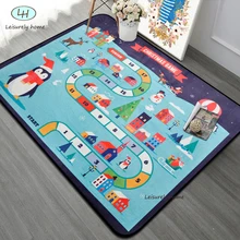 Детская игра узор коралловый бархат Детская игра ползать гостиная спальня кабинет стол декоративная комната с подогревом