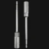 1Pc 5.5-19mm Lengthen Electric Drill Socket Head Bolt Nut Driver Bit Impact Drill Bits Adapter Socket Wrench Extension Bar 150mm 2