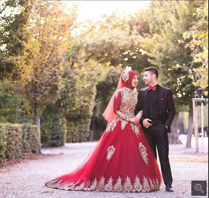 new arrival burgundy tulle ball gown high neck prom dresses modest muslim women elegant beaded prom gowns best selling
