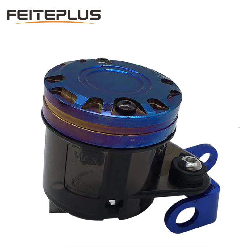Universal Motorcycle Brake Clutch Pump Reservoir Master Cylinder Fluid Oil Aluminum Alloy Cup