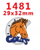 1481 30 шт мультяшный персонаж плоское украшение из смолы PR 1365 - Цвет: 1481