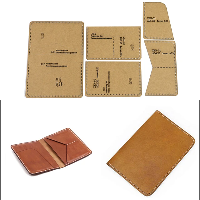 DIY Leather Passport Covers