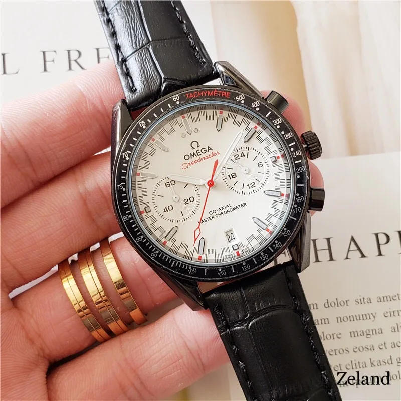 

Omega- men's Watch Luxury brand ceramic ring men AAA quartz movement designer watch watch458562