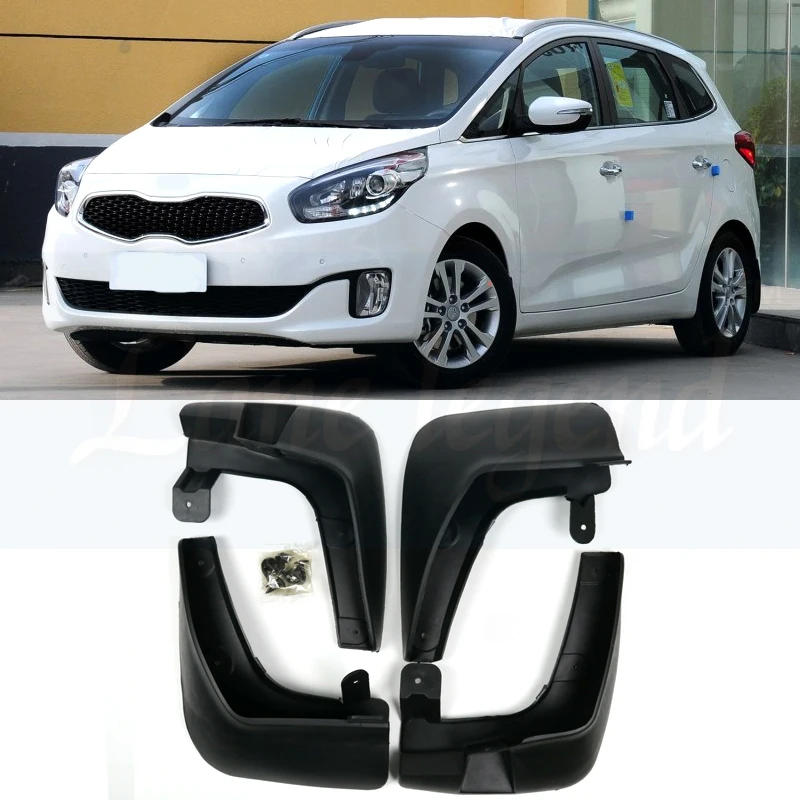 4 шт высокого качества ABS всплеск брызговика щитки, брызговики для Kia Carens 2013