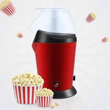 

Household Mini Popcorn Makers Hot Air Corn Popper Suitable For DIY Electric Popcorn Popper Mini Popcorn Machine