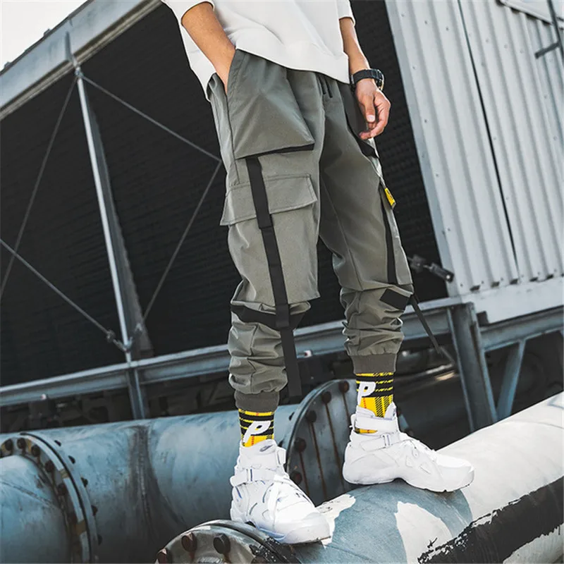 Wayelle Men's Overalls Casual Pants TOP Autumn XXL Japanese Style Multiple Pocket Pants Youth Hong Kong Style Handsome Trousers Wayelle Men's Overalls Casual Pants TOP Autumn XXL Japanese Style Multiple Pocket Pants Youth Hong Kong Style Handsome Trousers
