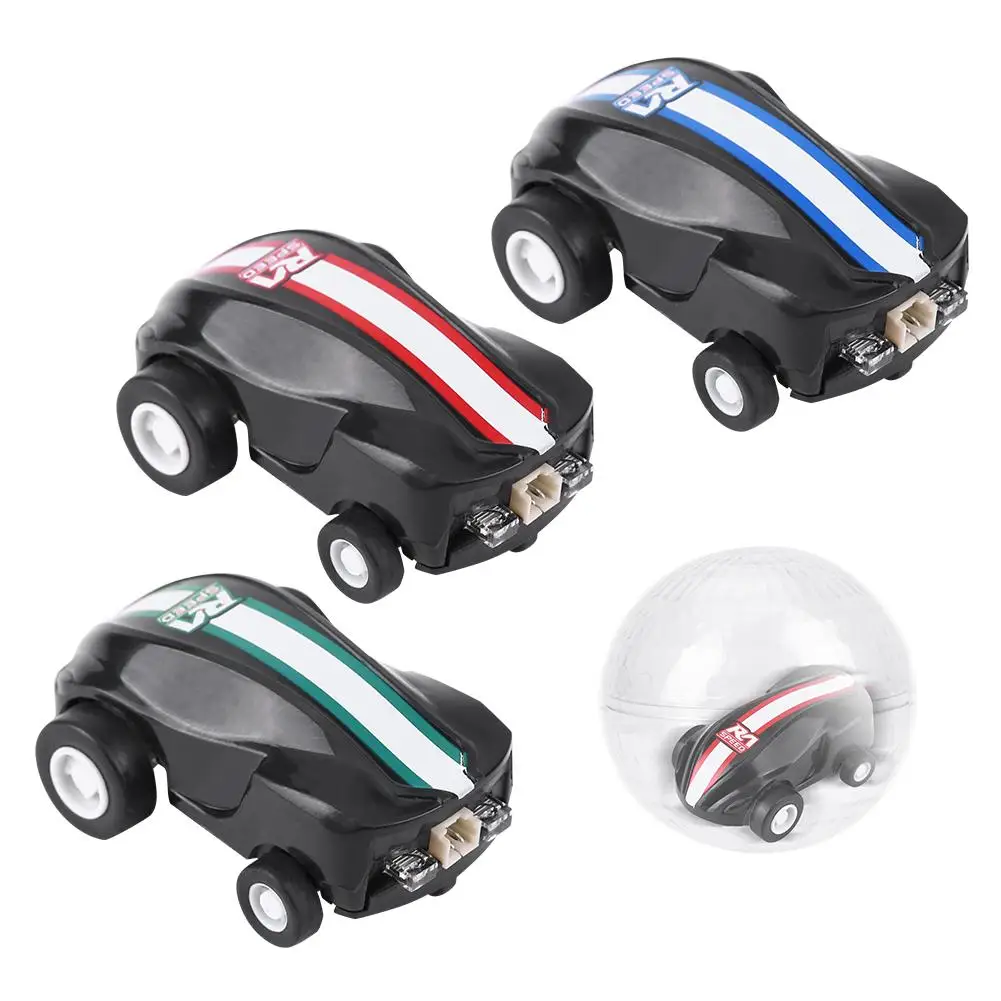 

Hot Kids Toy Mini Spin Car Light 360 Degree Rotation Vehicle w/ Portable Transparent Sphere Toys USB Cable Charging RC Vehicles