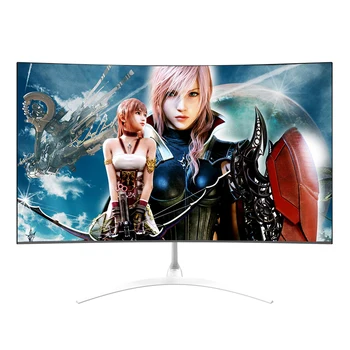 

Anmite 27-inch full-screen curved display high-definition e-sports four-sided micro-border LCD computer screen