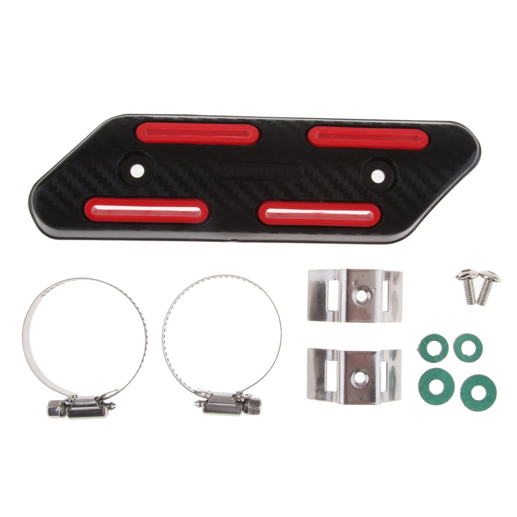 

Motorcycle Motorbike Exhaust Muffler Heat Pipe Shield Protector Cover for HONDA
