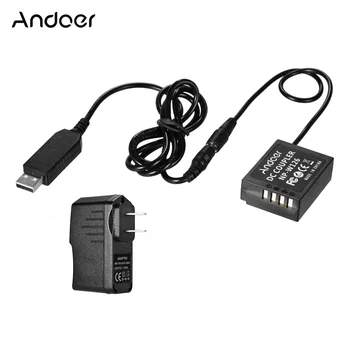 

Andoer 5V USB to NP-W126 Dummy Battery Pack DC Coupler with Power Adapter for Fuji Cameras X-A1/X-A2/X-A3/X-E1/X-E2/X-M1/X-Pro