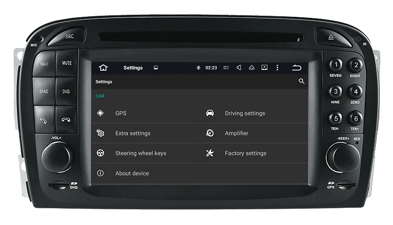Android10.0 для Mercedes Benz SL R230 SL500 2001 2007 Автомобильный CD DVD плеер автомобильное радио