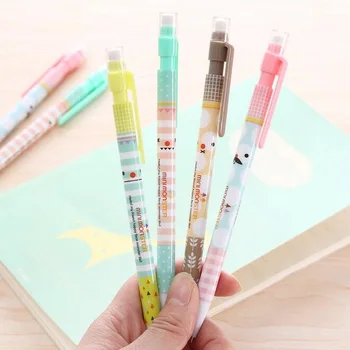 

free shipping 40pcs/lot Kawaii Fresh Good Boy Cartoon With Bear School Office Writing Pencil Simple And Cute Activity Pencils