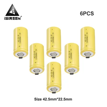 

Rechargeable SC Ni-CD Battery Cells 1.2V 1300mAh Subc Ni CD DIY 7.2V 9.6V 12V Power Tool Battery Accumulator Electric Tools