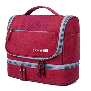 

Protable Men Women Makeup Bag Waterproof Hanging Travel Organizer Cosmetic Bag Necessaries Make Up Case Wash Toiletry Bag 40#4