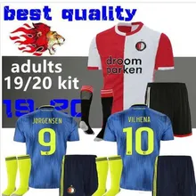 Новинка, Feyenoord, футболка для взрослых, 19, 20, Feyenoord, футболка для футбола, высокое качество, новинка, JORGENSEN VILHENA V. PERSIE, размер S-2XXL