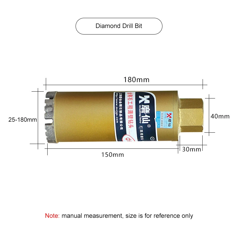 Diamond Core Drill Bit Reinforced Concrete Marble Air Conditioning Hole Wall Dry Water Drilling M22 Interface Masonry Drill Bits Diamond Core Drill Bit Reinforced Concrete Marble Air Conditioning Hole Wall Dry Water Drilling M22 Interface Masonry Drill Bits
